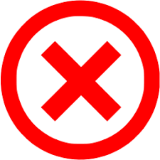 ✕